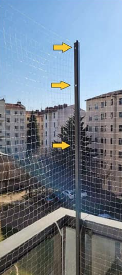 DIY : Sécuriser son balcon avec un filet - Le Fonds Saint-Bernard