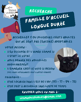 Famille d'accueil / longue durée / biberonnage