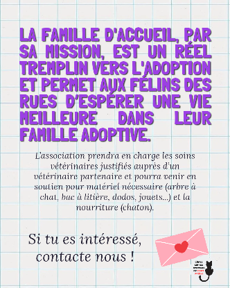 Recherche famille d'accueil