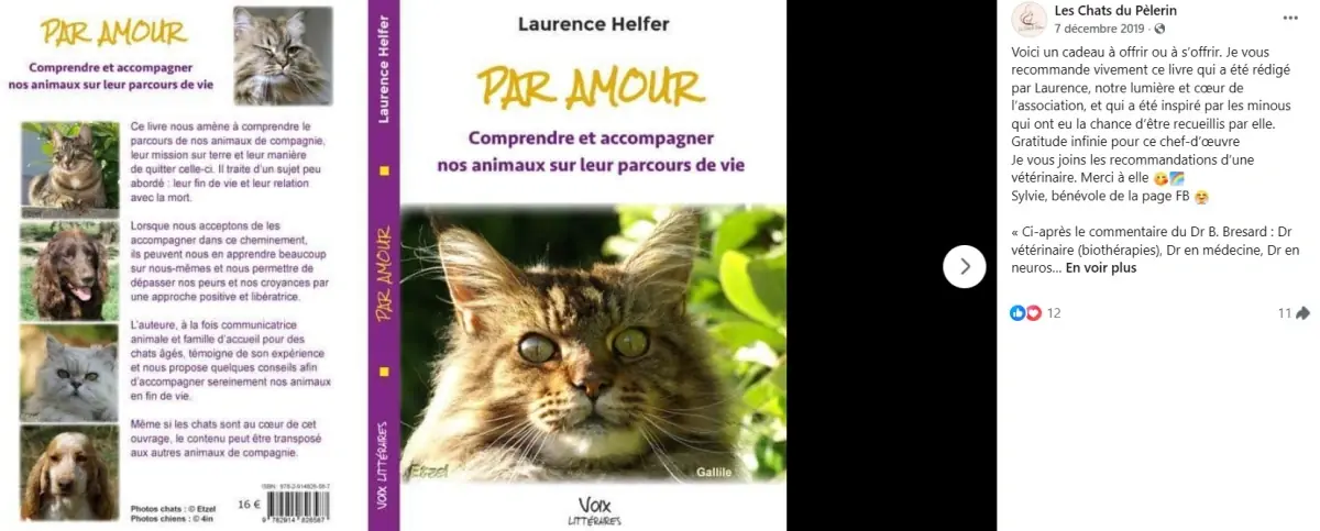 Par amour - le livre de Laurence Helfer
