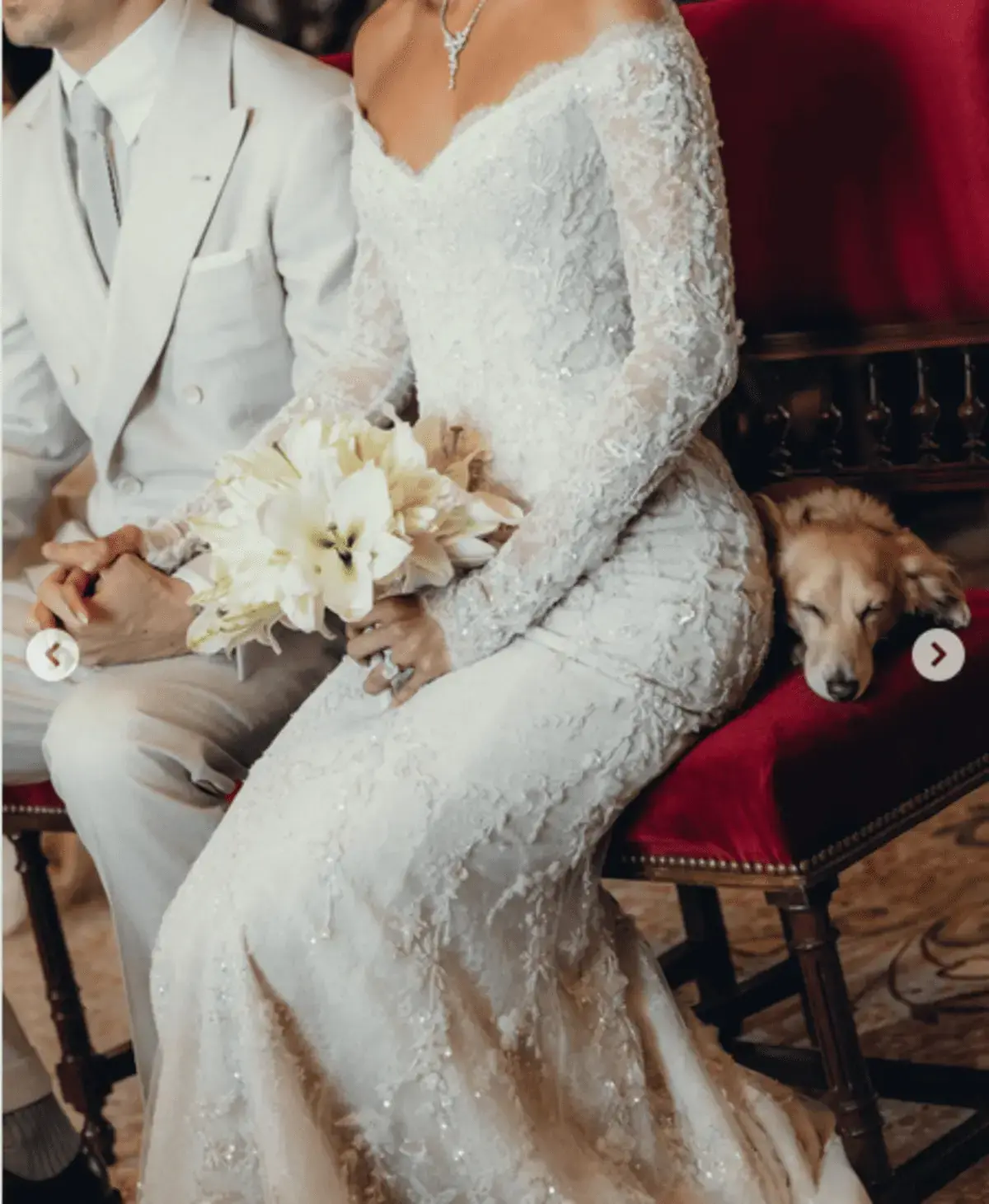 leo chien mariage charles leclerc