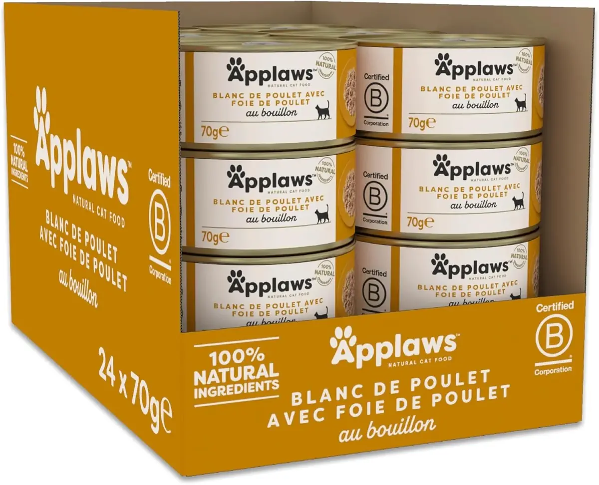 p&acirc;t&eacute;e pour chat au bouillon qui assure une hydratation essentielle en p&eacute;riode de fortes chaleurs