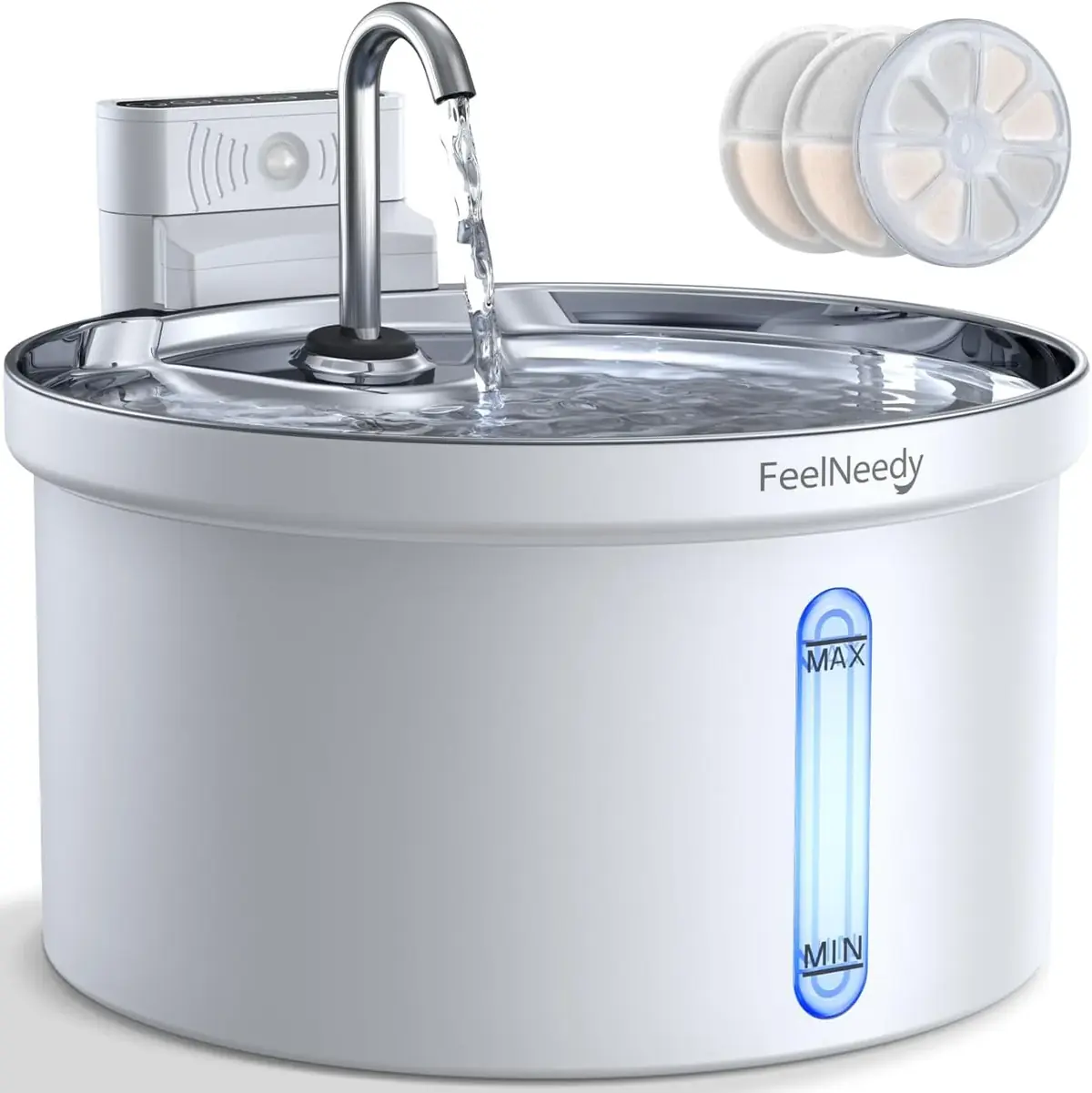 fontaine &agrave; eau pour chat essentielle pour un chat qui ne boit pas assez