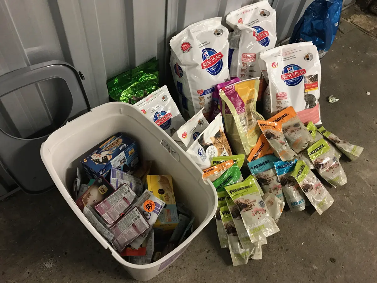 Collecte croquettes chiens / chats