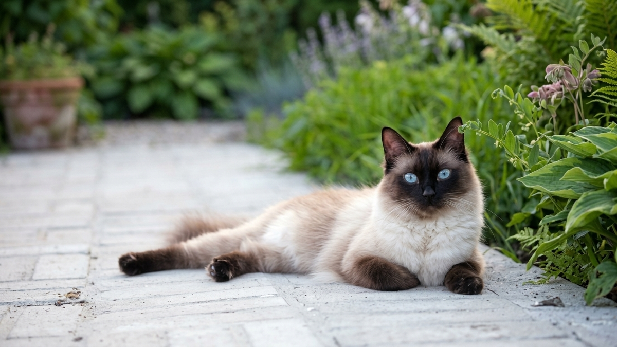 chat de race siamois &agrave; adopter en refuge