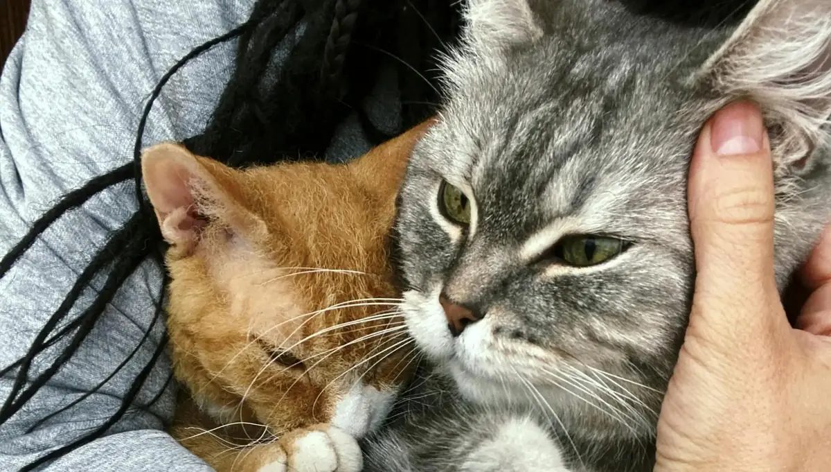 des chats adopt&eacute;s