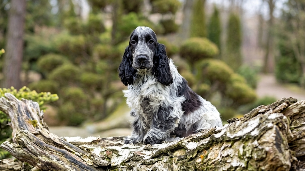 chien de race cocker chiot &agrave; l'adoption en refuge