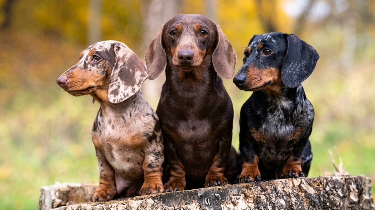 chiens de race teckels &agrave; adopter