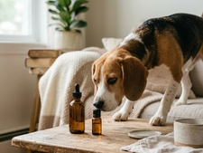 Huiles essentielles : Attention aux risques d'intoxication pour votre chien
