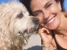 La star de la série "Desperate Housewives", Teri Hatcher en deuil après la perte de son chien