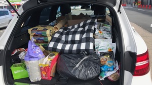 Collecte chez notre partenaire maxi zoo 16 mars 2018