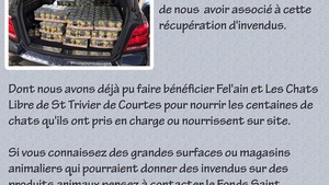 04/03/17 - Collecte en partenariat avec Les Pattes du Cœur 