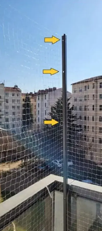 DIY : Sécuriser son balcon avec un filet