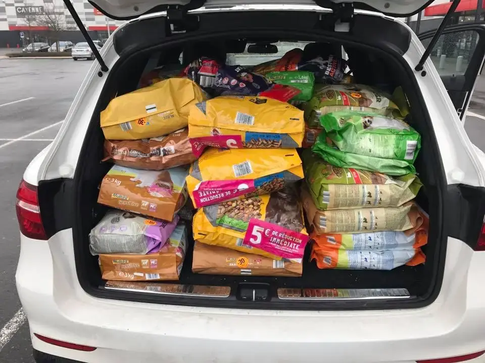 Collecte du 27/03/18 chez notre partenaire Maxi Zoo