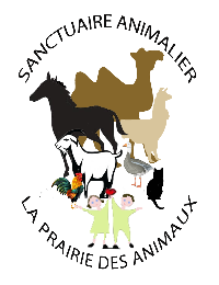 Logo association Sanctuaire animalier la prairie des animaux