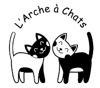 Logo association L'arche à chats
