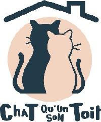 Logo association Chat qu'un son Toit Poitiers