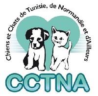 Logo association CCTNA - Chiens et Chats de Tunisie, de Normandie et d'Ailleurs