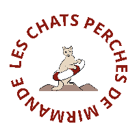 Logo association Les chats perchés de Mirmande