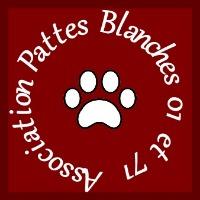 Logo association Pattes Blanches 01 et 71