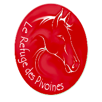 Logo association Le Refuge des Pivoines