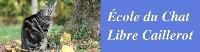 Logo association Ecole du Chat Libre Caillerot